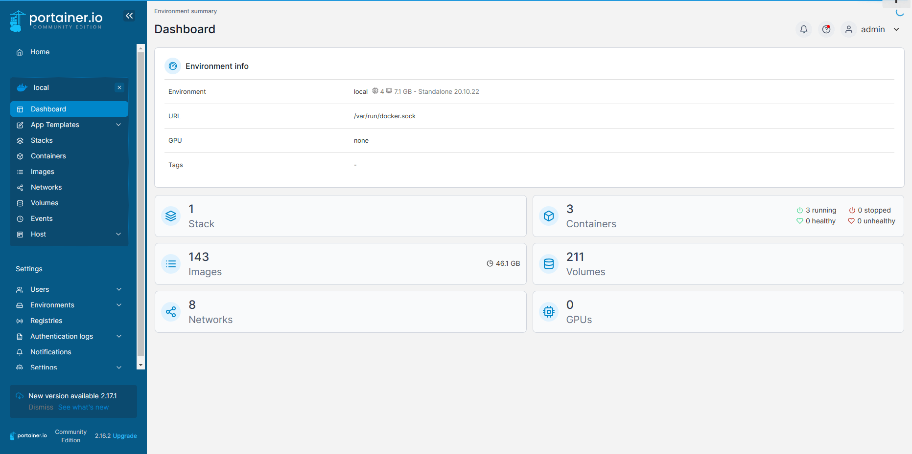 新手上路之Docker 搭建好用的 web 管理工具 Portainer - 最新中文汉化版